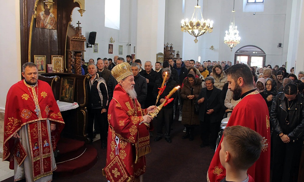 На Младенце у храму Свете Тројице у Новој Вароши