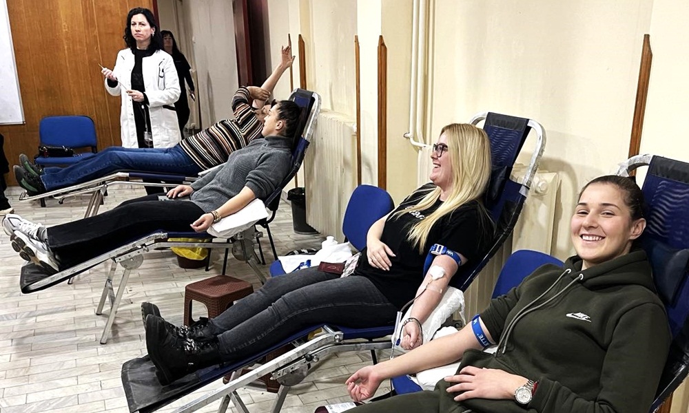 Крв дало и седам пропадница нежнијег пола (Фото: В. Поповић)