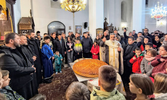 Божићна чесница у цркви Свете Тројице (Фото: Ж. Дулановић)