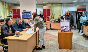 Гласало се на 39 изборних места - у згради општине (Фото: Ж. Дулановић)