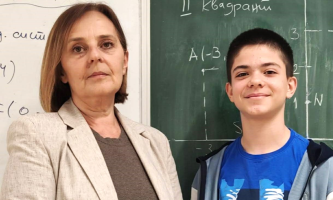У бројевима без премца- Огњен са наставницом Слободанком